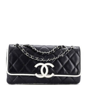Chanel Medium Divine Flap Bag Quilted Lambskin